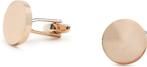 Manchetknoop Rond Roségoud maat one size Heren, Sieraden, Tassen en Uiterlijk, Manchetknopen, Verzenden, Nieuw