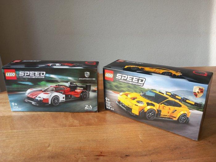 Lego Set - Speed Champions - Porsche 911 GT3 RS en Porsche, Kinderen en Baby's, Speelgoed | Duplo en Lego