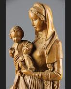 Anri - Snijwerk, Wondermooie Maria met Kind - 26 cm - Hout