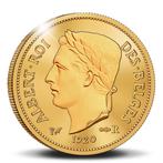 Herslag 20 Frankmunt België 1920 in zilver verguld, Verzenden