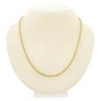 Gouden ankerschakel ketting, Sieraden, Tassen en Uiterlijk, Ophalen of Verzenden, Gebruikt, Overige kleuren, Goud