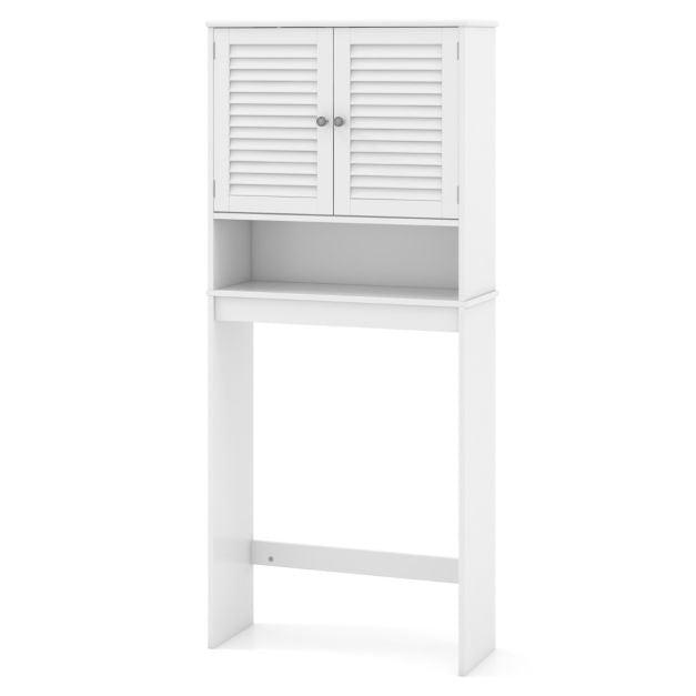 2dekans | Coast Toiletkast met 2 Deuren - 66 x 25,5 x 157 cm, Huis en Inrichting, Woonaccessoires | Spiegels, Zo goed als nieuw