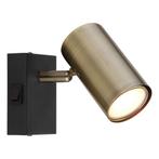 Opbouwspots / Wandlamp ROBBY 1-lichts GU10 Zwart, Huis en Inrichting, Lampen | Spots, Ophalen of Verzenden, Nieuw