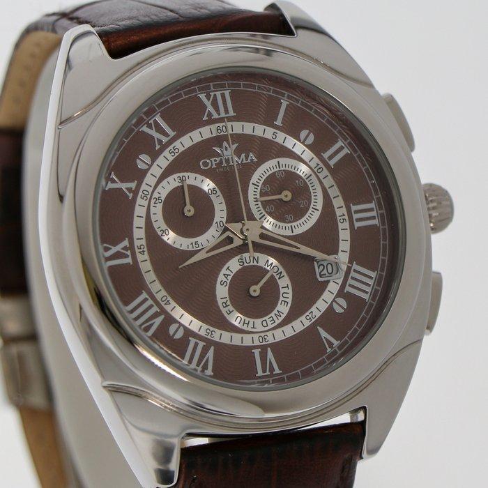 Optima - Swiss Chronograph - OSC192-SL-4 - Zonder, Sieraden, Tassen en Uiterlijk, Horloges | Heren
