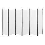 Tuinscherm Huesca scheidingswand 171x300 cm wit, Verzenden, Nieuw