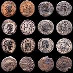 Romeinse Rijk. Lot comprising eight (8) coins: III-IV