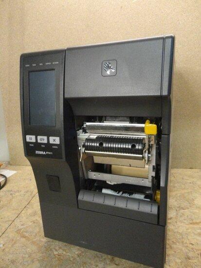 Zebra ZT411 Thermal Label Printer  LAN + USB + Rewinder &..., Computers en Software, Printers, Gebruikt, Verzenden