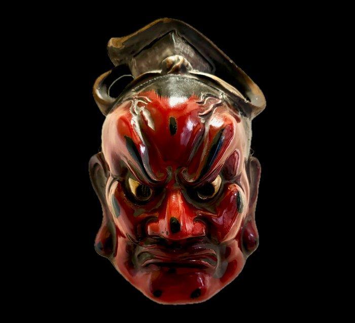 Fudomyo mask - Keramiek - Japan - 20e eeuw, Antiek en Kunst, Antiek | Overige Antiek