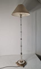 Lamp - Glas, Verzilverd, Antiek en Kunst