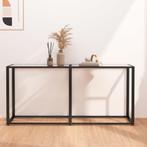 vidaXL Wandtafel 160x35x75,5 cm gehard glas transparant, Huis en Inrichting, Tafels | Bijzettafels, Verzenden, Nieuw