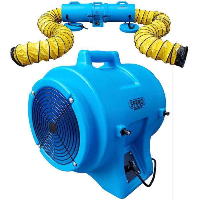 Vloerventilator Blower Ventilator Axiaal 3900M3/H - 750W, Doe-het-zelf en Verbouw, Ventilatie en Afzuiging, Nieuw, Verzenden