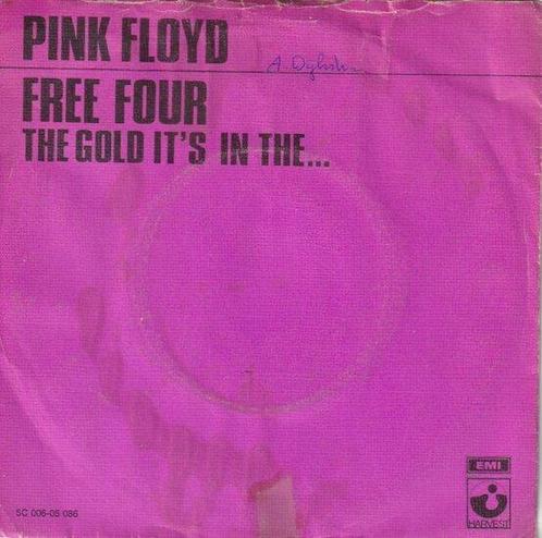 Pink Floyd - Free Four + The gold its in the? (Vinylsingle), Cd's en Dvd's, Vinyl Singles, Verzenden