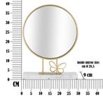 TAFELSPIEGEL VLINDER CM 30X9X39,5, Huis en Inrichting, Woonaccessoires | Spiegels, Ophalen of Verzenden, Nieuw