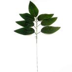 Zijdebladeren Boeketvuller Flocked Leaf 50 cm per stuk, Huis en Inrichting, Woonaccessoires | Kunstplanten en Kunstbloemen, Ophalen of Verzenden