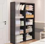 Stoffen Kledingkast – Opbergkast met Stalen Frame, Huis en Inrichting, Verzenden, Nieuw