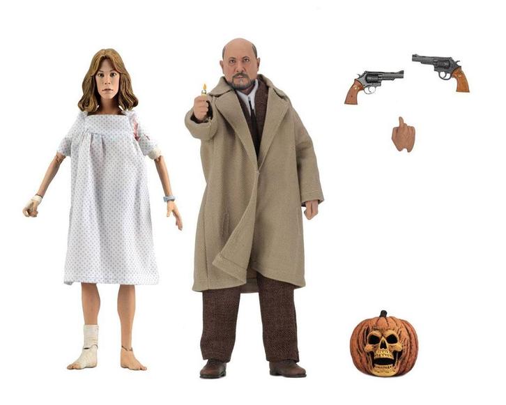 Halloween 2 Retro Action Figure 2-Pack Doctor Loomis & Lauri, Verzamelen, Film en Tv, Nieuw, Ophalen of Verzenden
