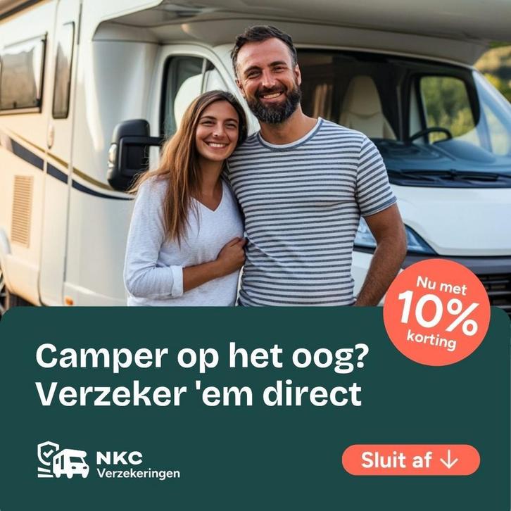 Je camper goed verzekerd! Tijdelijk met 10% korting!, Diensten en Vakmensen, Hypotheken en Verzekeringen, Verzekeringen
