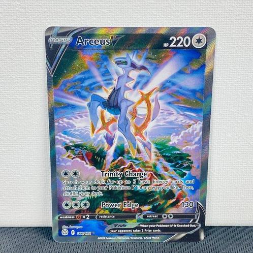 Pokémon Card - Arceus V #166 Brilliant Stars - Pokémon, Hobby en Vrije tijd, Verzamelkaartspellen | Pokémon
