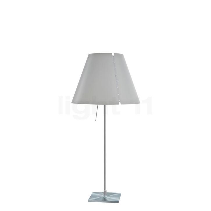 Luceplan Costanza Tafellamp, lampenkap mistwit/frame alumini, Huis en Inrichting, Lampen | Tafellampen, Nieuw, Verzenden