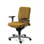 Bureaustoel Comforto 77, nieuwe stoffering, Verzenden, Geel, Zo goed als nieuw, Bureaustoel