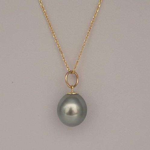 Zonder Minimumprijs - Hanger - 18 karaat Geel goud Parel -, Sieraden, Tassen en Uiterlijk, Antieke sieraden