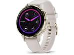 Garmin Venu 3S, 41mm Goud (Wit), Verzenden, Zo goed als nieuw