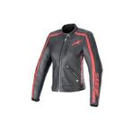 Alpinestars Stella Dyno Leren Jas Zwart Haute Rood, Motoren, Nieuw met kaartje, Verzenden, Jas | leer, Alpinestars