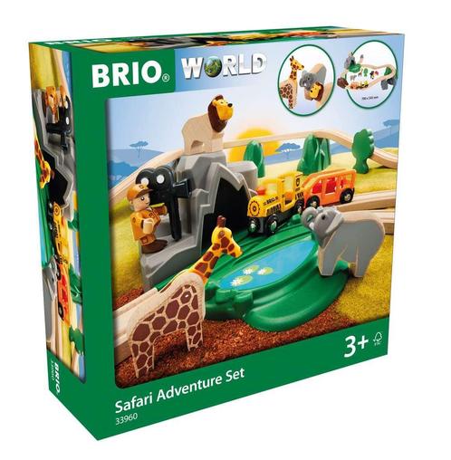 Brio Safari speelgoedtreinset - hou van €69,99 voor €55,99, Kinderen en Baby's, Speelgoed | Overig, Ophalen of Verzenden
