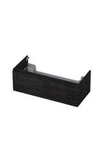 Onderkast INK 1 lade greeploos met houten keerlijst 100 cm x, Ophalen of Verzenden, Nieuw, Bad