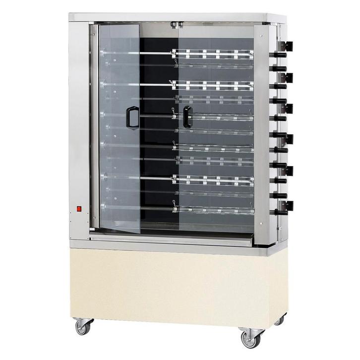 GGM Gastro | Elektrische kippengrill PREMIUM - Glaskeramiek, Tuin en Terras, Barbecue-accessoires, Verzenden