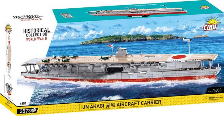 COBI 4851 Akagi   Aircraft Carrier (Leger bouwsets), Kinderen en Baby's, Speelgoed | Bouwstenen, Nieuw, Verzenden