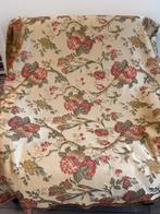 Giardino Tessile: Zijde lampasso met geweven bloemmotief -, Antiek en Kunst