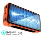 Powerbank power bank 50.000 mAh snellader oplader + zonnepan