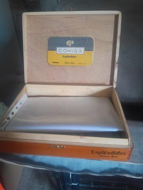 cohiba - Zonder Minimumprijs - Sigarendoos - Hout - Cubaanse, Verzamelen, Rookartikelen, Aanstekers en Luciferdoosjes