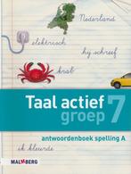 Taal Actief versie 4 Antwoordenboek Spelling 7A, Verzenden, Nieuw