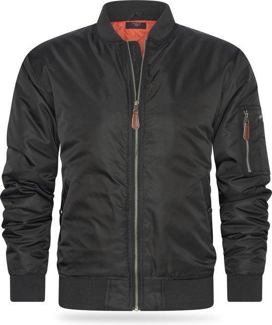 2dekans | Cappuccino Italia - Heren Jas zomer Navy Seal, Kleding | Heren, Jassen | Zomer, Zwart, Zo goed als nieuw, Overige maten