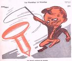 De methoden van fascisten op spotprent (lijst optie), Antiek en Kunst, Kunst | Litho's en Zeefdrukken, Verzenden