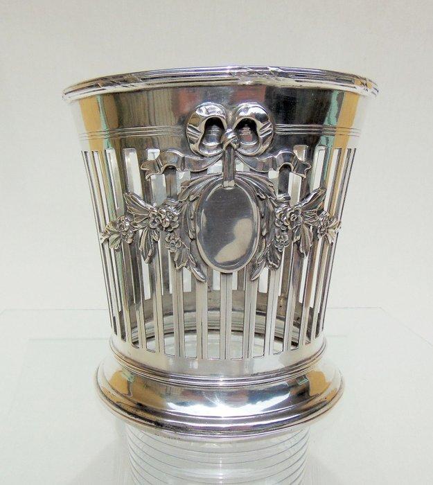 Bruckmann & Söhne - Tafelmiddenstuk - Cachepot - 800 zilver, Antiek en Kunst, Antiek | Goud en Zilver