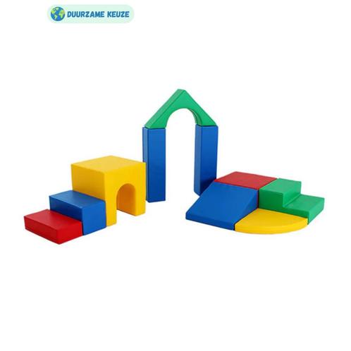 Foam blokken set XXL | 10 speelblokken | Primaire kleuren, Kinderen en Baby's, Speelgoed | Educatief en Creatief, Nieuw, Ophalen of Verzenden