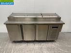 RVS Tefcold Saladette 3 Deuren 179 cm 230V Horeca, Ophalen of Verzenden, Gebruikt