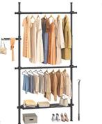 Verstelbare kledingstandaard met grijperarm, Verzenden, Nieuw