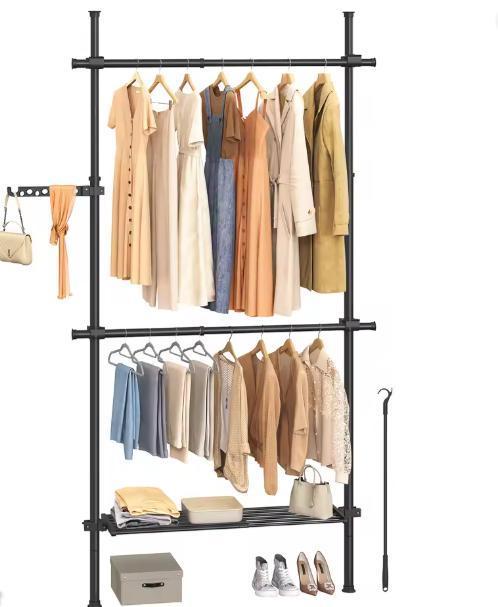 Verstelbare kledingstandaard met grijperarm, Kleding | Dames, Kledingrekken, Nieuw, Verzenden