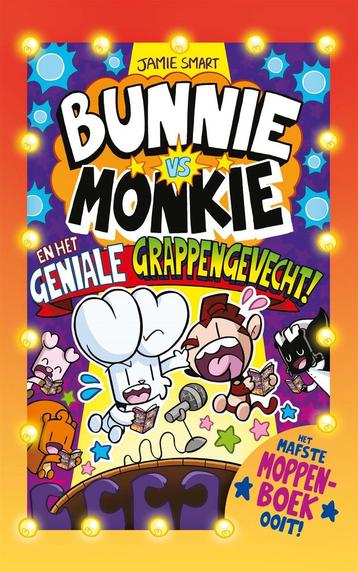 Boek: Bunnie vs Monkie en het geniale - (als nieuw) beschikbaar voor biedingen