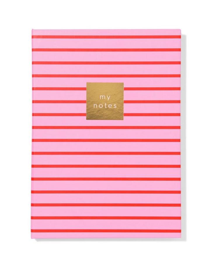 HEMA Dagplanner 21x15.5cm rood-roze, Diversen, Agenda's, Nieuw, Verzenden