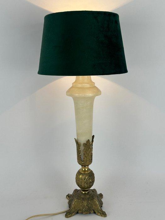 Tafellamp - Albast, Messing, Antiek en Kunst, Antiek | Overige Antiek