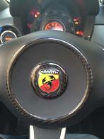 Fiat Abarth 500/595 Carbon Fiber Stuur Wiel Center Cover, Auto diversen, Verzenden