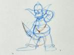 Gracie Films - Originele animatietekening van Krusty de, Nieuw in verpakking