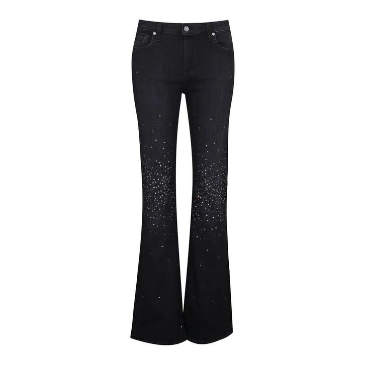 7 for all Mankind • zwarte bootcut jeans • 28, Kleding | Dames, Broeken en Pantalons, Zwart, Nieuw, Verzenden