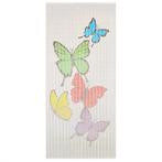 vidaXL Vliegengordijn 90x200 cm bamboe, Huis en Inrichting, Stoffering | Gordijnen en Lamellen, Verzenden, Nieuw