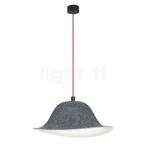 Helestra Rog Hanglamp, zwart/rood (Hanglampen, Binnenlampen), Huis en Inrichting, Lampen | Hanglampen, Verzenden, Nieuw